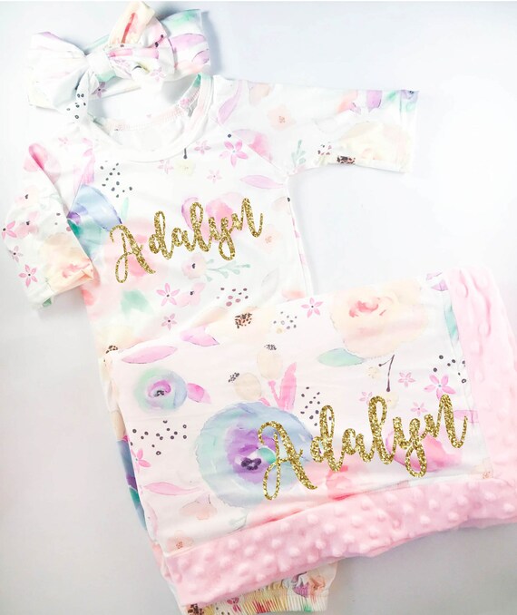 newborn baby girl blankets