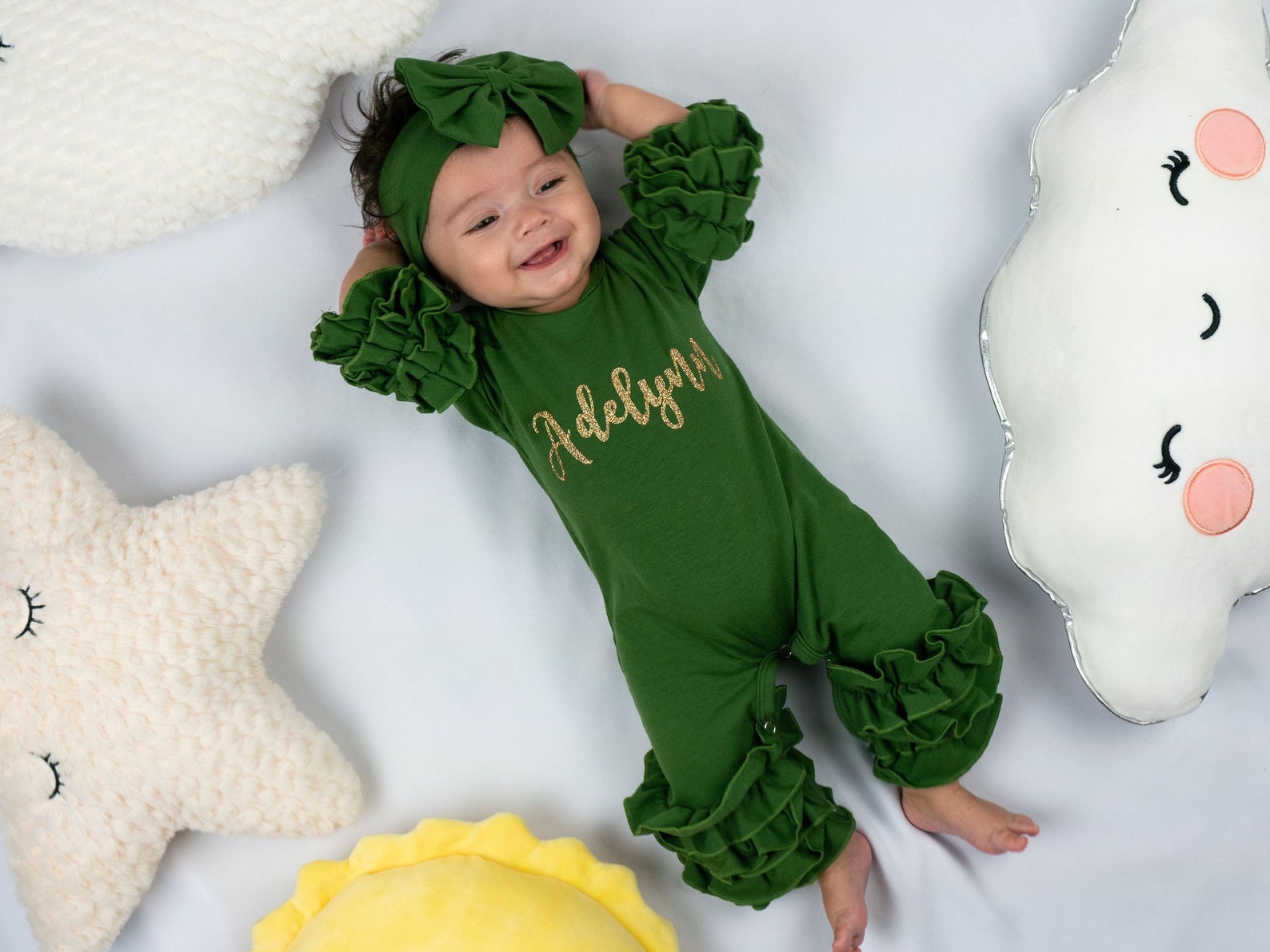 Newborn Girl Coming Home Outfit Baby Shower Gift Baby Girl Etsy