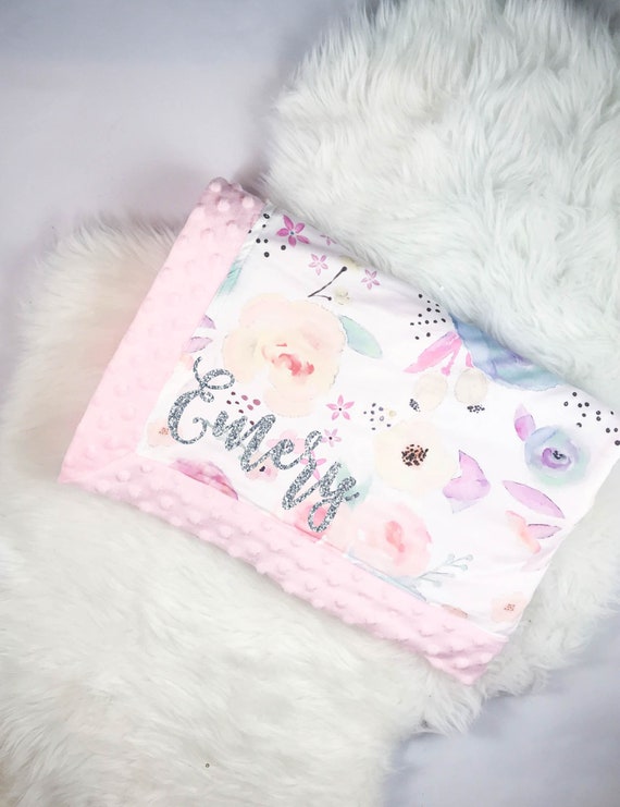 Personalized stroller blanket sale
