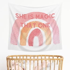 She is Magic That One Sign, Nursery Room Decor, Nursery Room Hanging Banner, Nursery Decor Girl