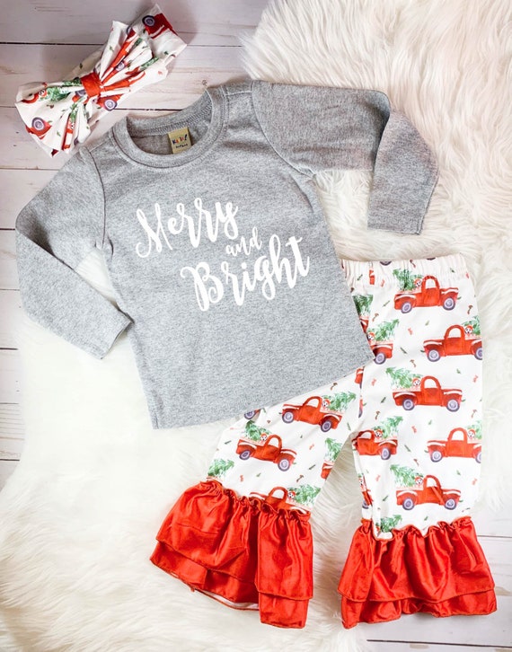 infant christmas leggings