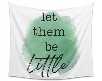 Let Them Be Little Sign, Playroom Sign, Playroom Wall Decor, Kids Playroom Wall Decor, Play Sign, Bedroom Play Sign, Gift for Kids