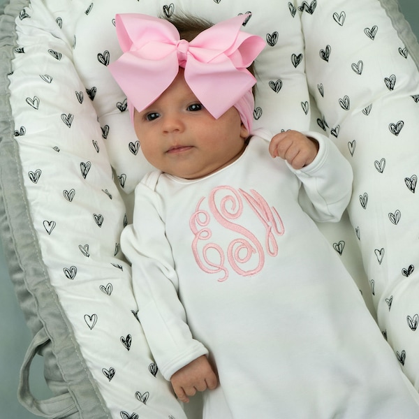 Baby Girl Going Home Outfit From Hospital Etsy