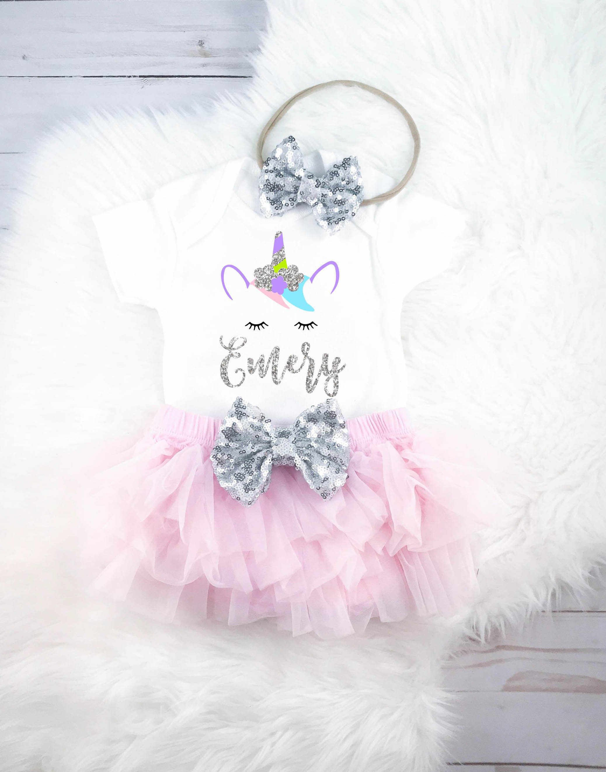 unicorn outfit for baby girl