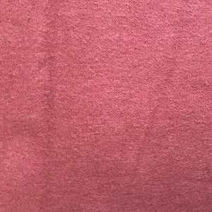 Solid Burgundy/Brown Flannel Cotton Fabric Yardage 66x41-1/2&quot;