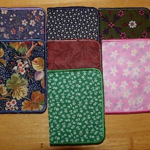 Estuche minimalista para tarjetas de crédito, varios estampados, ecológico