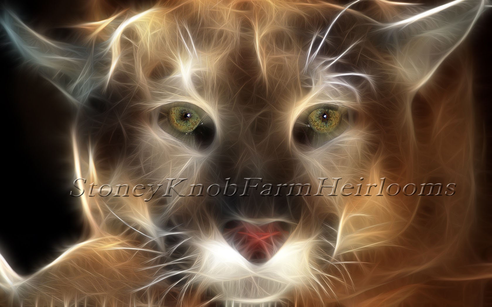 Cougar Fractal Big Cats Wild Nature DIY Cross Stitch - Etsy Cougar Fractal Big Cats Wild Nature DIY Cross Stitch - Etsy