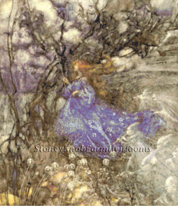 A Fairy ~ Arthur Rackham, Fairy Tales ~ DIY 2 Cross Stitch Patterns One ...