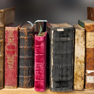 Old Books ~ Library, Antiques, History, Vintage ~ DIY 2