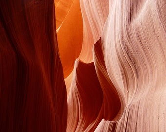 Antelope Canyon ~ Arizona Landscapes ~ DIY 2 Cross Stitch Patterns ~ One in Color and one in BlackWhite Symbols ~ Digital Download