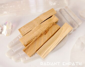 Palo Santo Sticks | Smudging Sticks From Peru for Energy Clearing + Cleansing | Palo Santo Wood | Altar Supplies