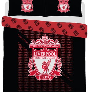 Liverpool Football Duvet Cover Sets Bedding Set with Pillowcase LFC Mesh Football Gifts for Boys image 8