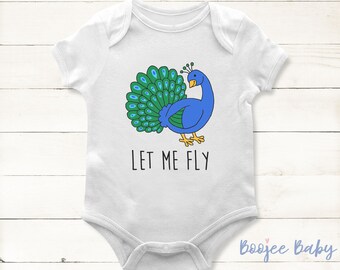 peacocks baby clothes unisex