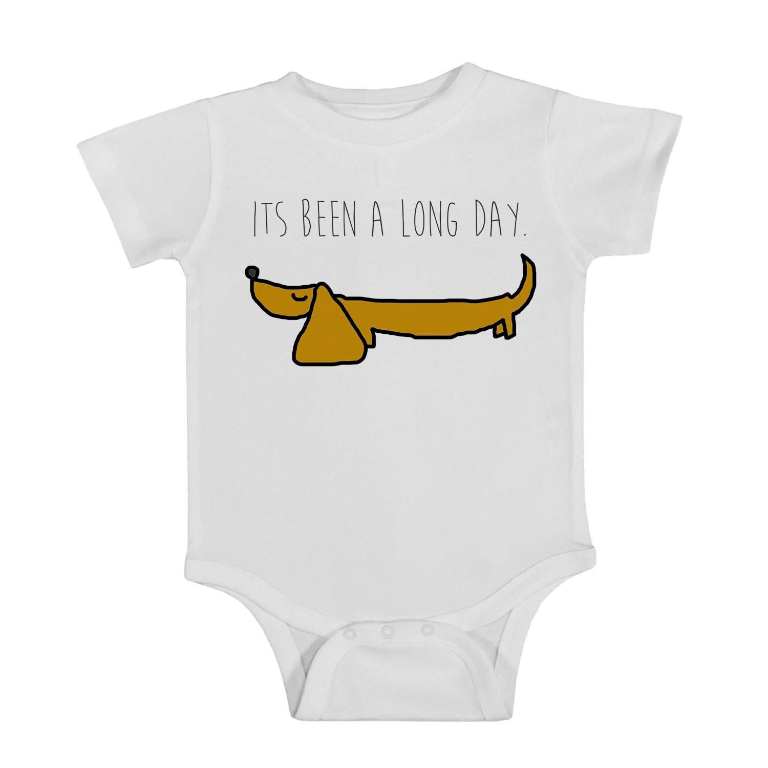 dachshund onesie weiner dog onesie toddler tshirt baby Etsy