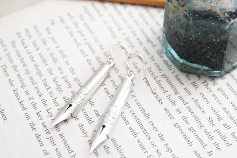 Dip Pen Nibs Earrings