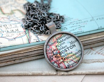 Personalized Bespoke Map Necklace - Unique and Meaningful Custom Jewelry - Birthday Gift for Wanderer