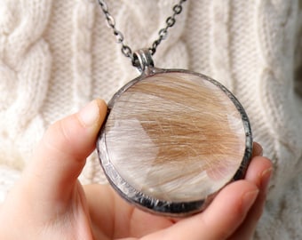 Collar de recuerdo de cabello personalizado: joyería de recuerdo