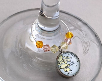 Wine charm deals rings michaels