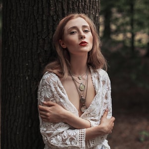 Vintage Weltkarte Halskette: Personalisierter Reiseschmuck