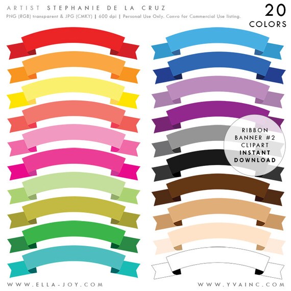 banners clip art digital
