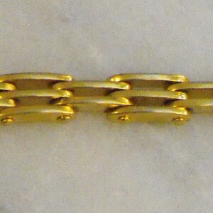 Vintage Napier Gold Tone Link Bracelet image 2