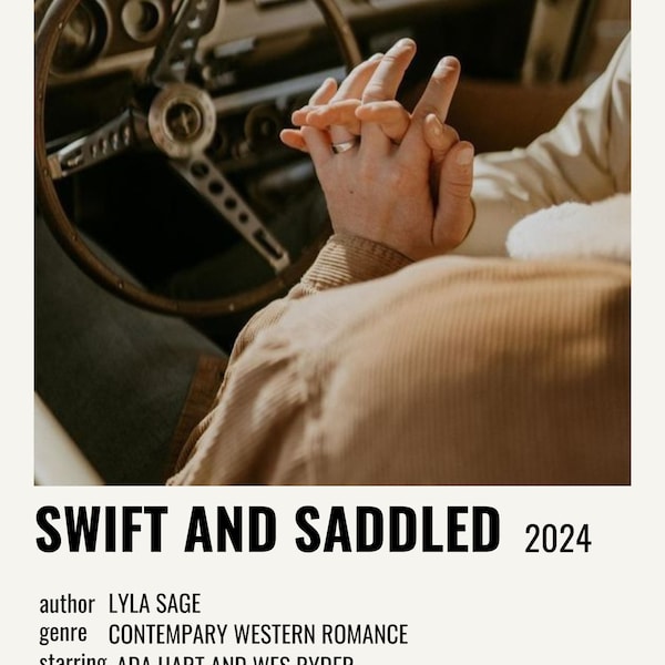 Swift and Saddled Inspired Movie Poster Lyla Sage