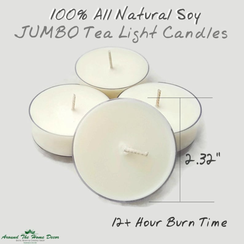 U Pick Scents! 100 Pack Soy Tealights HIGHLY SCENTED