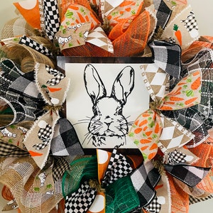 DIY Wreath Kit Easter Bunny Wreath Kit
