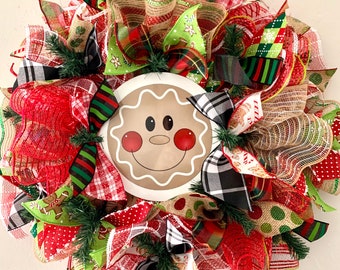 DIY Wreath Kit Gingerbread Wreath Kit