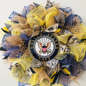 DIY Wreath Kit NAVY Wreath Kit