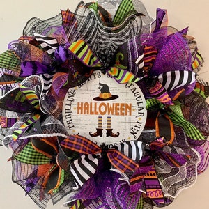 DIY Wreath Kit Halloween Witch Wreath Kit