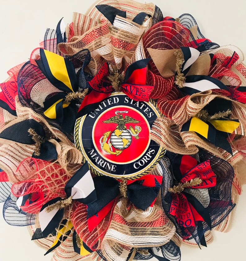 Wreath Kit MARINES Wreath Kit Etsy