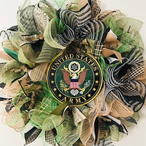 DIY Wreath Kit ARMY Wreath Kit