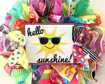 DIY Wreath Kit Hello Sunshine Wreath Kit