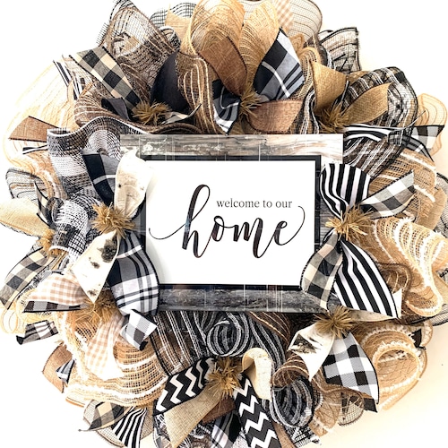 Wreath Kit to Our Farmhouse Wreath Kit Etsy