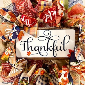 DIY Wreath Kit Fall Thankful Wreath Kit