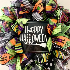 DIY Wreath Kit Happy Halloween Wreath Kit