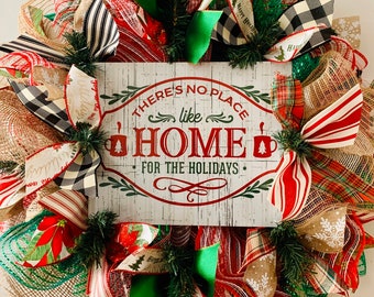 DIY Wreath Kit Home For The Holidays Christmas Wreath Kit