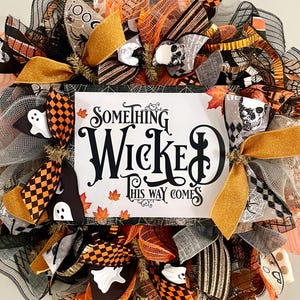 DIY Wreath Kit Something Wicked Wreath Kit