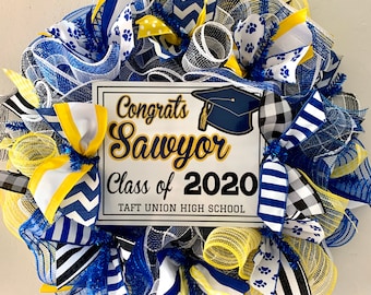 Wreath Kit Personalized Grad 2020 Wreath Kit