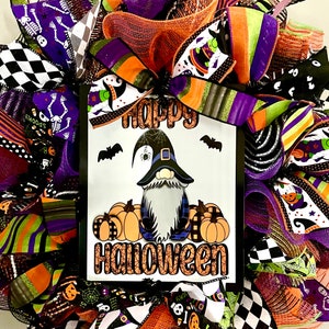 DIY Wreath Kit Gnome Happy Halloween Wreath Kit