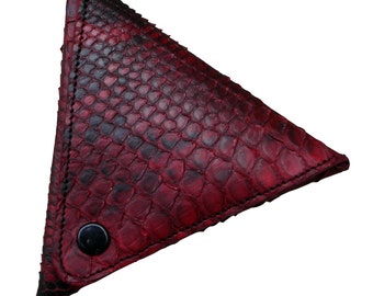 LEATHER HANDMADE WALLET / Wallet Handmade / Leather Wallet / Wallet Accessories / Red Leather Wallet / Purse Handmade.