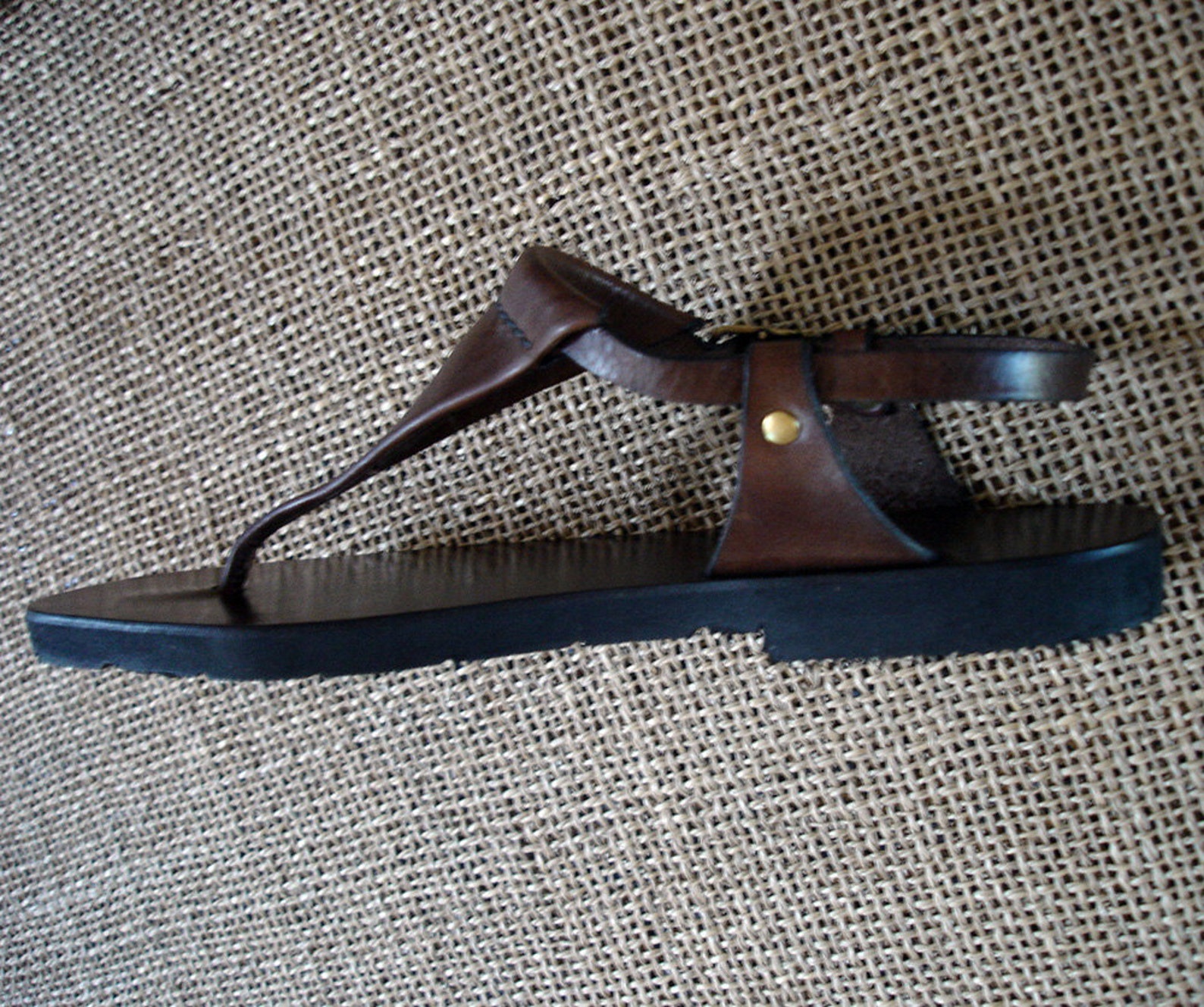 custom leather sandals