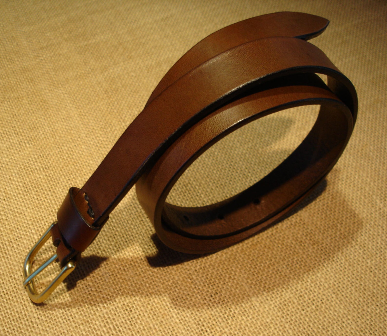 LEATHER HANDMADE BELT / Leather Belt / Belt Handmade / Belt Etsy