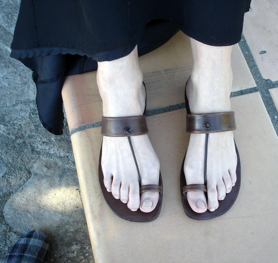 artisan leather sandals