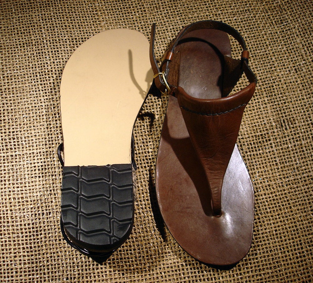 artisan leather sandals