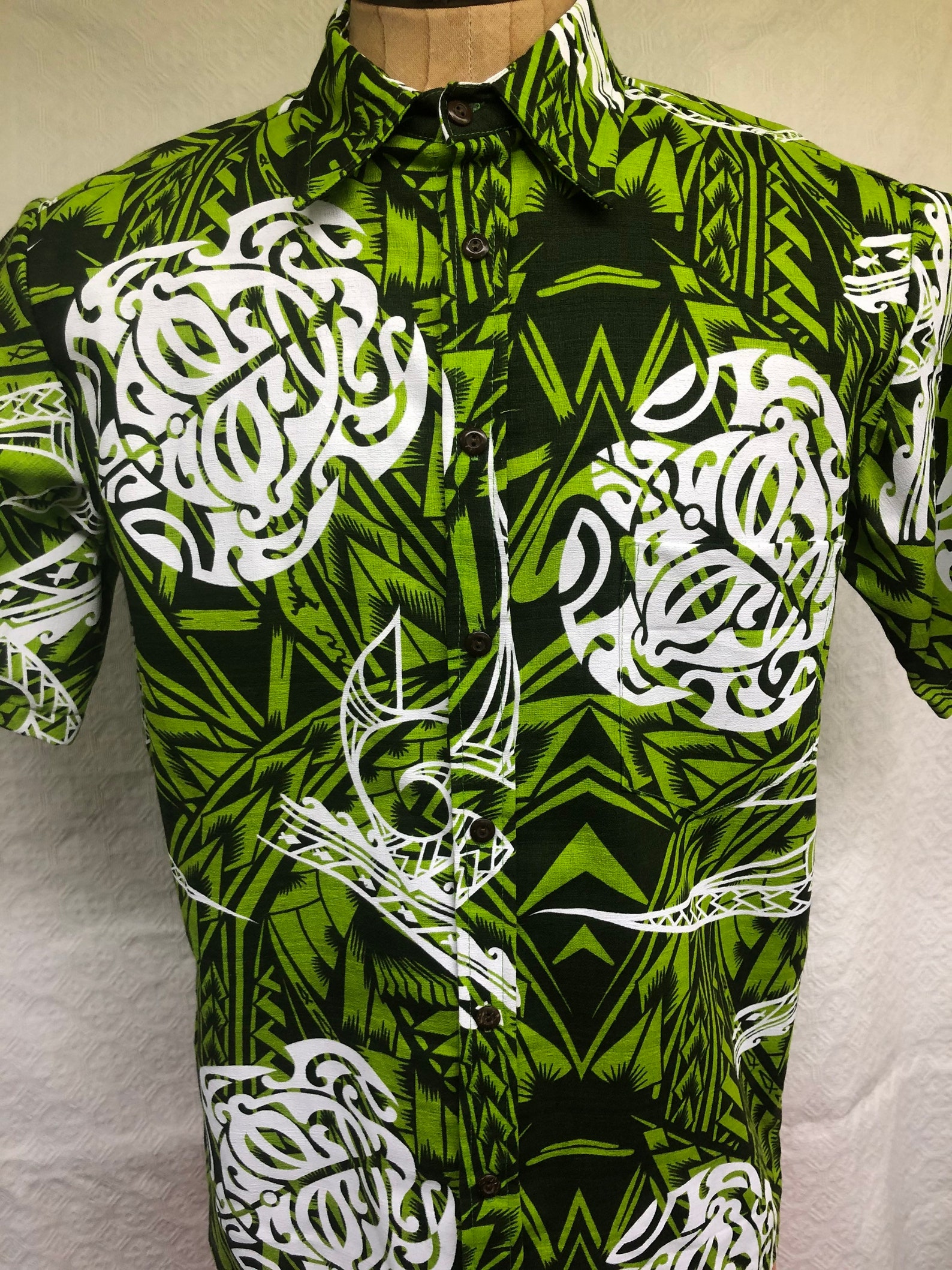 Men&rsquo;s Polynesian Tribal Shirt | Etsy