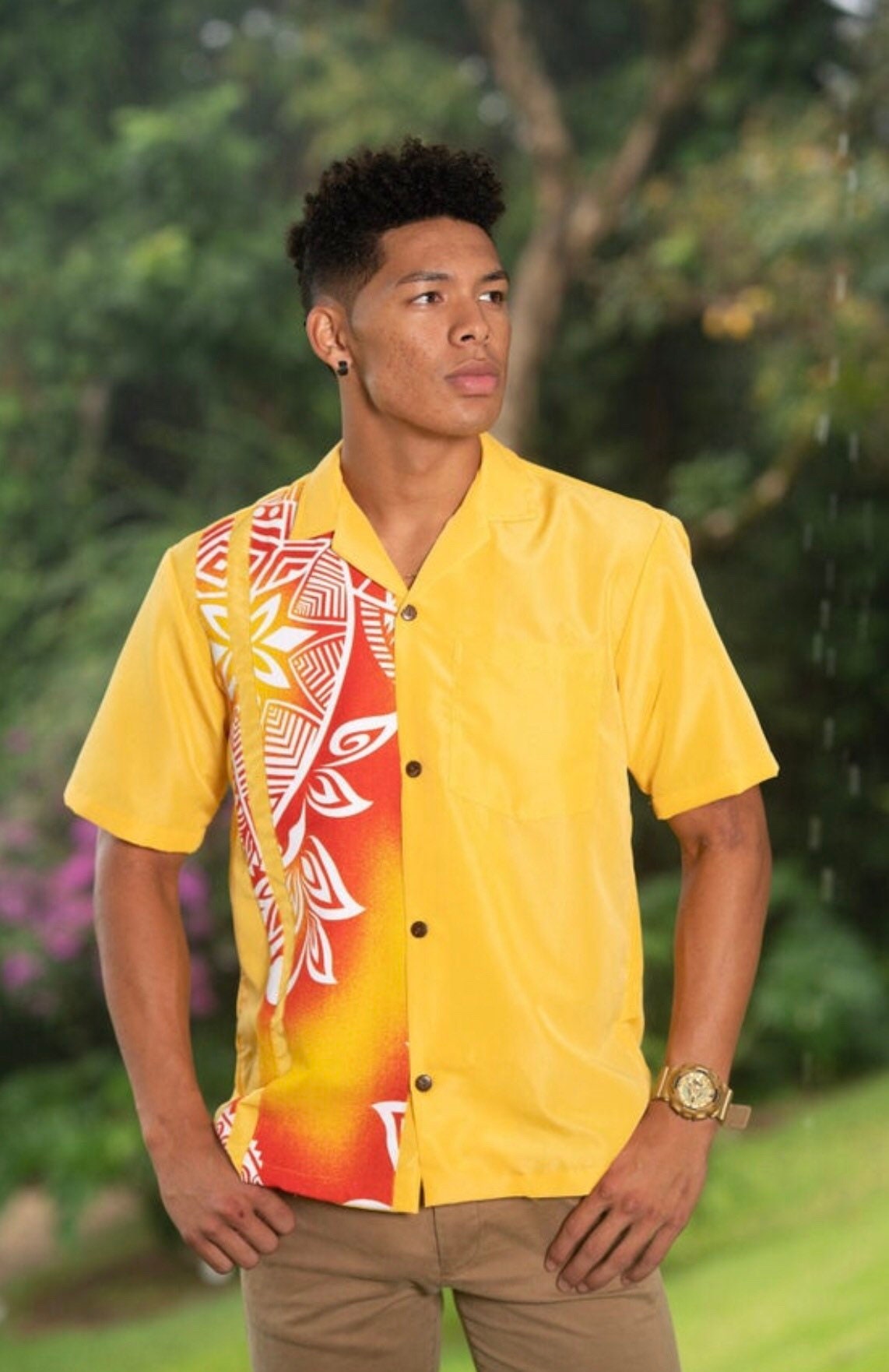 Men&rsquo;s Polynesian Tribal Shirts. | Etsy