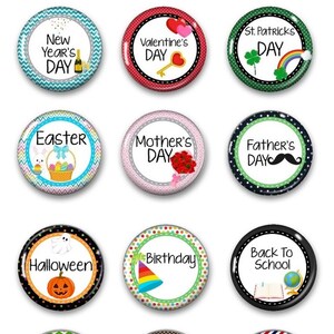 Holiday Calendar Magnets Fridge Magnets Calendar Magnets Holiday Magnets  Housewarming Gift Magnets Magnets for White Board - Etsy