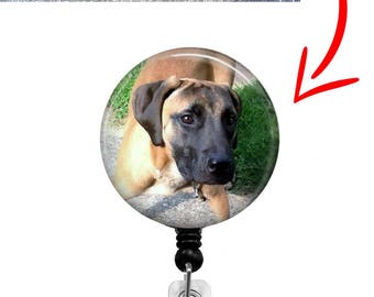 Custom Pet Photo Retractable Badge Reel - Pet ID Badge - Badge Reels - Nurse Badge Reel - Custom Pet ID Badge